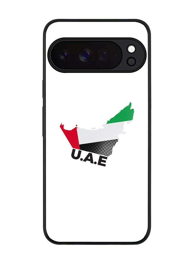 Stylizedd For Google Pixel 10 Pro Case,Slim fit Camera Protection, Shockproof Thin Phone cover  - UAE Map - Image 1